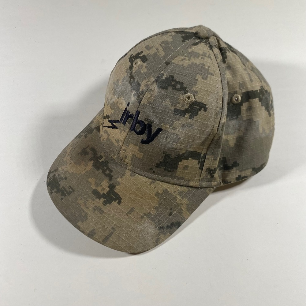 KC Caps Irby Construction Digital‎ Camo Hat Mens Adjustable Cotton Ripstop Cap